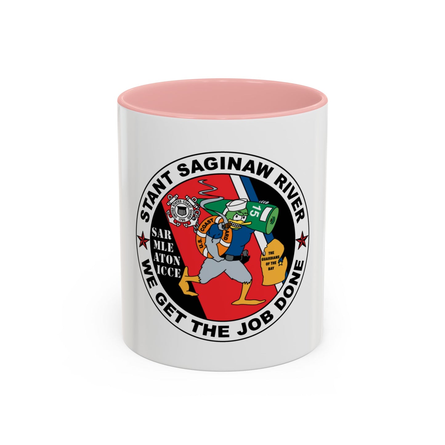 USCG STANT Saginaw River NEW 09 (U.S. Coast Guard) Accent Coffee Mug