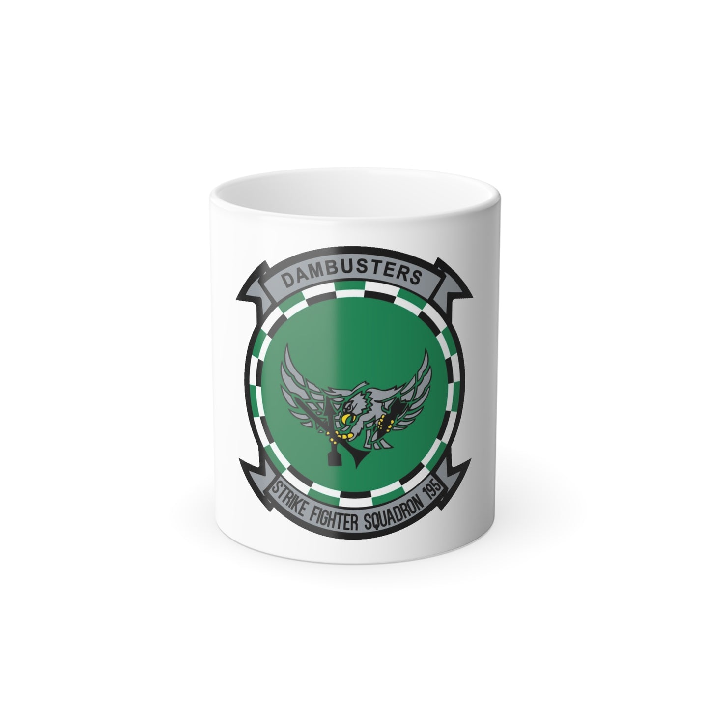 VFA 195 Strike Fighter Squadron 195 (U.S. Navy) Color Changing Mug 11oz