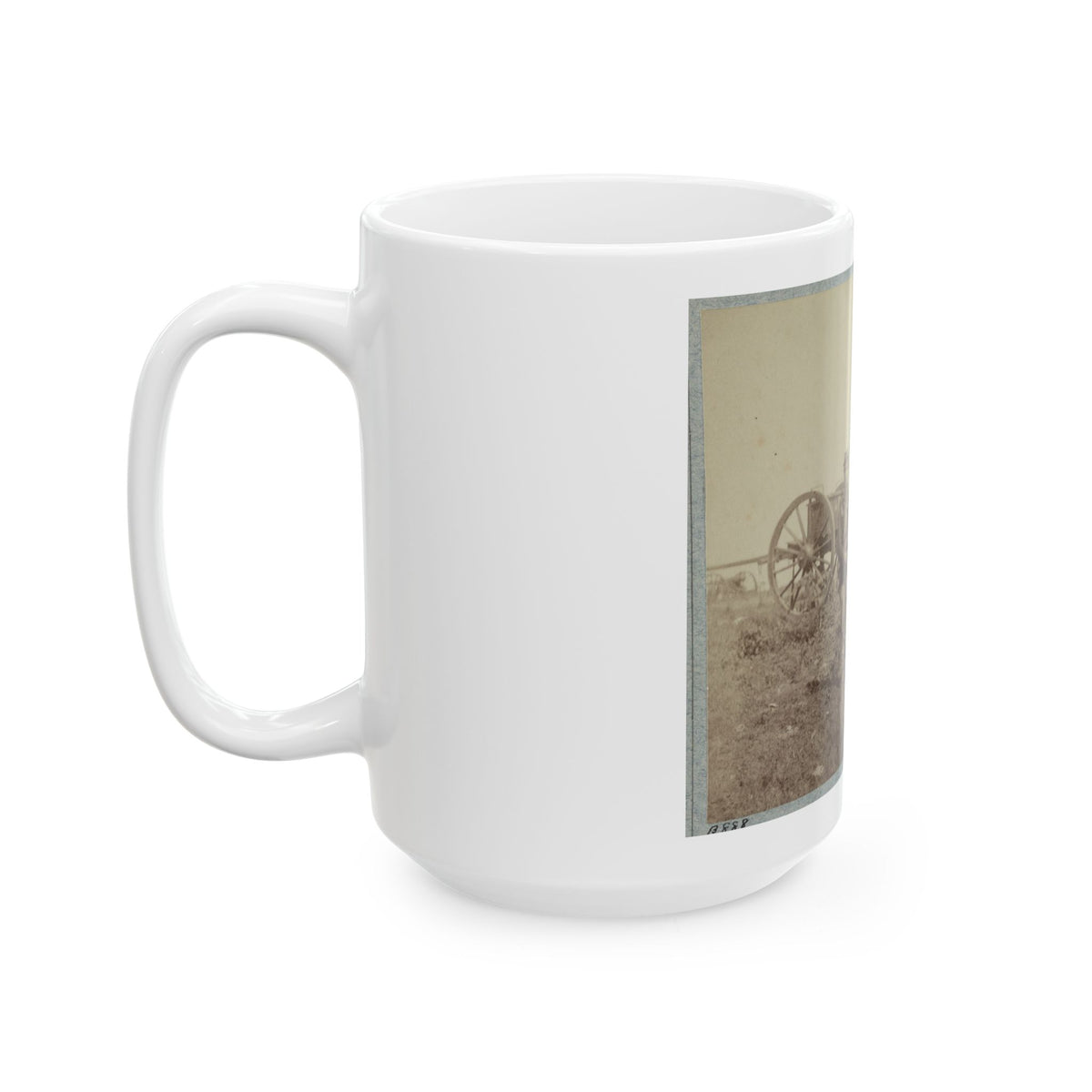 22d New York State Militia Near Harpers Ferry, Va., 1861 I.E.1862 023 (U.S. Civil War) White Coffee Mug