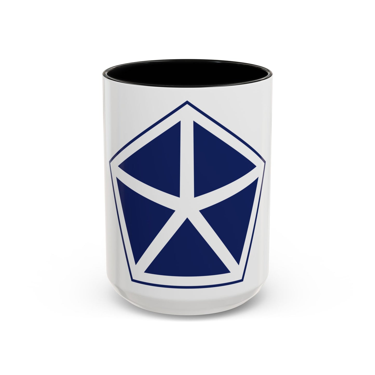 V Corps United States (U.S. Army) Accent Coffee Mug