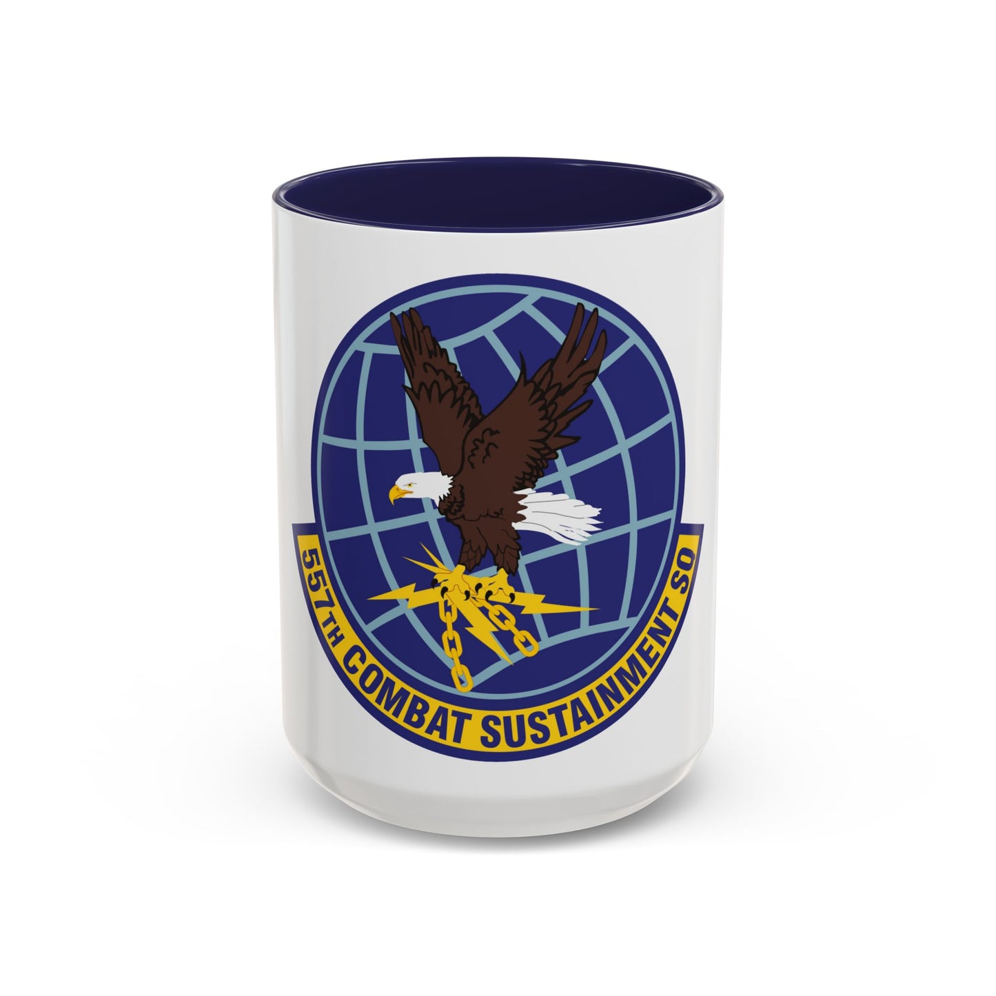 557th Combat Sustainment Squadron (U.S. Air Force) Accent Coffee Mug