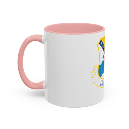 168th Wing emblem (U.S. Air Force) Accent Coffee Mug
