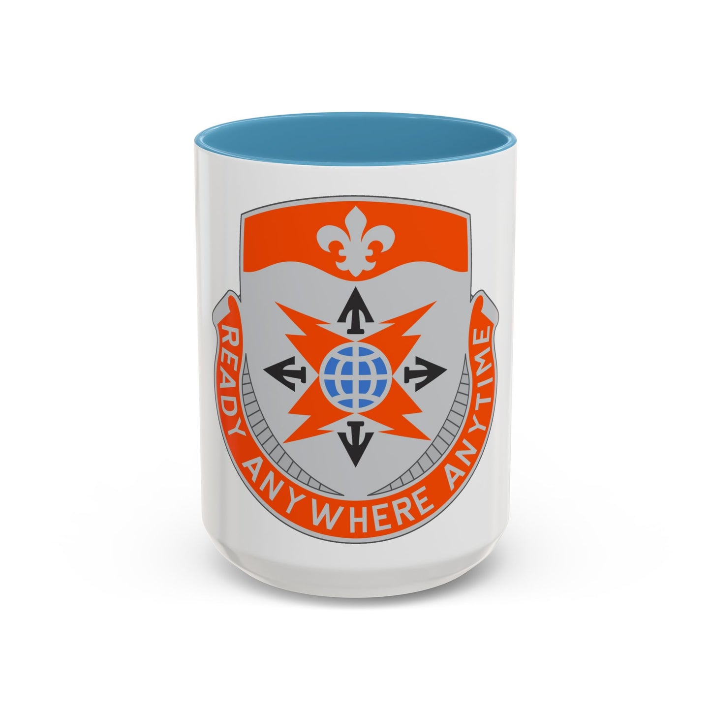 324 Signal Battalion (U.S. Army) Accent Coffee Mug