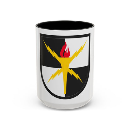 United States Cyber School (U.S. Army) Accent Coffee Mug