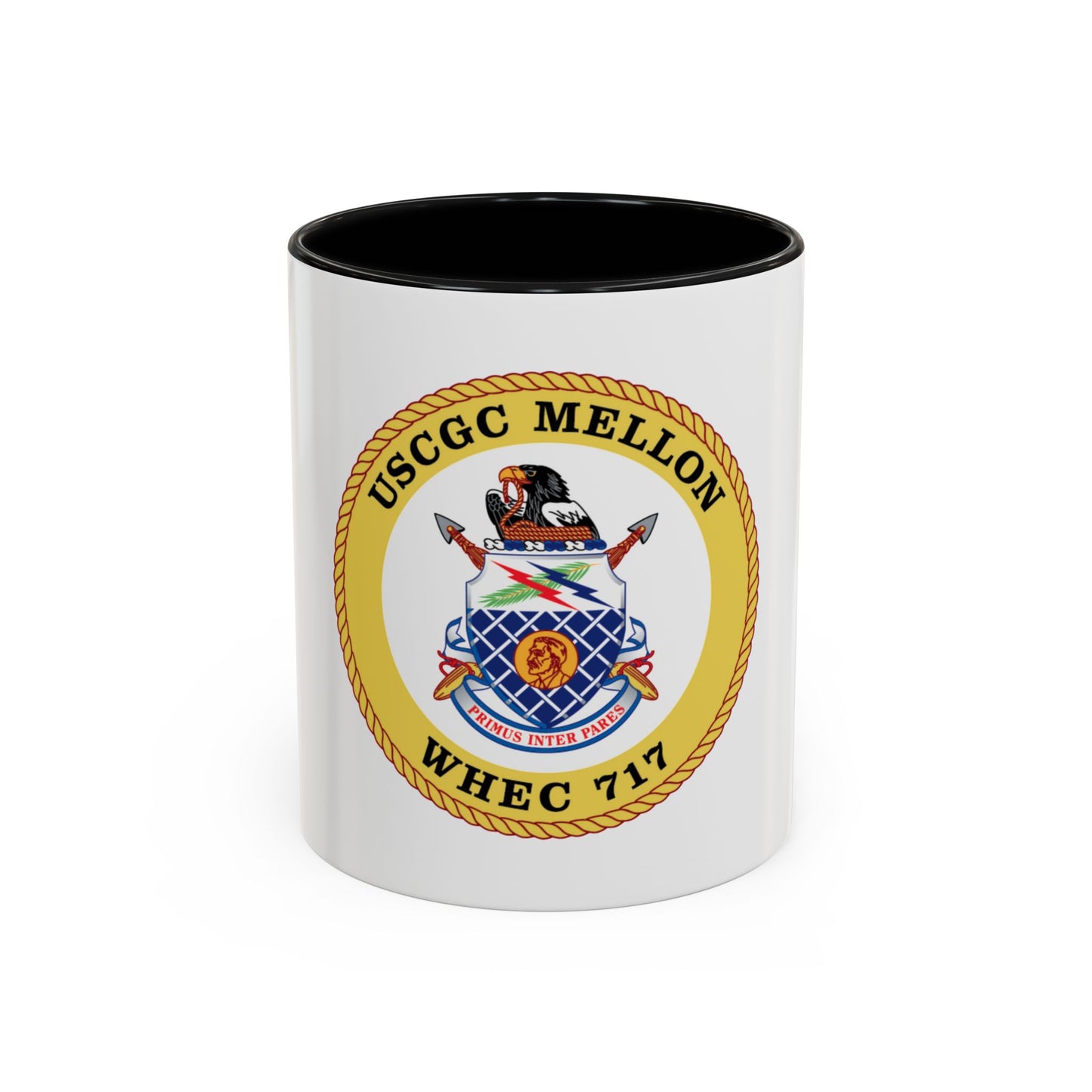 USCG Mellon WHEC 717 Gold Anniversary (U.S. Coast Guard) Accent Coffee Mug