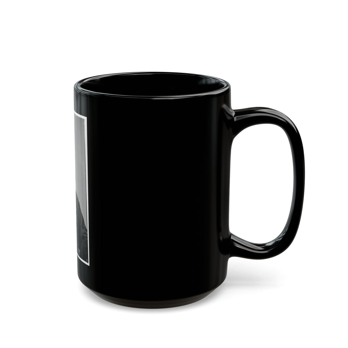 Portrait Of Brevetted Brigadier General Napoleon Bonaparte Mclauglen (1823-1887) (U.S. Civil War) Black Coffee Mug