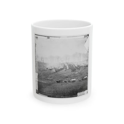 Belle Plain, Virginia. Camp Of 150th Pennsylvania Infantry (U.S. Civil War) White Coffee Mug