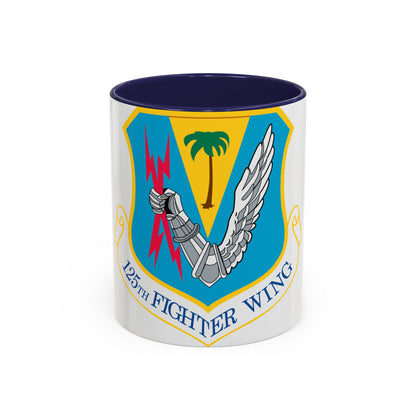 125th Fighter Wing (U.S. Air Force) Accent Coffee Mug