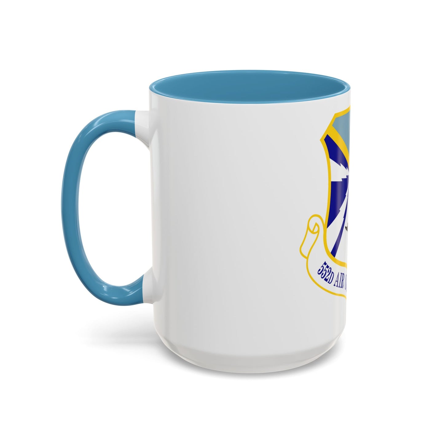 552d Air Control Wing (U.S. Air Force) Accent Coffee Mug