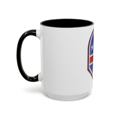 332 Medical Brigade 3 (U.S. Army) Accent Coffee Mug