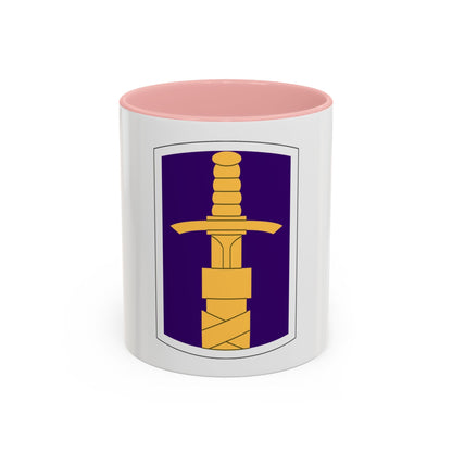 321 Civil Affairs Brigade (U.S. Army) Accent Coffee Mug