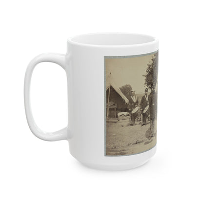 Drum Corps From Unidentified Regiment (U.S. Civil War) White Coffee Mug