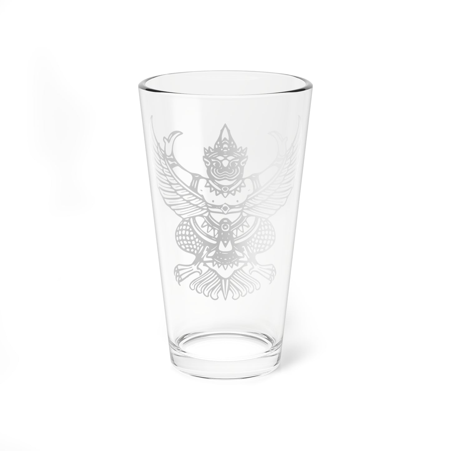 Thai government Garuda emblem Version 5 (Thailand) (Coat of Arms) Pint Glass 16oz