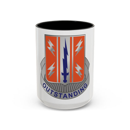 44 Signal Battalion (U.S. Army) Accent Coffee Mug