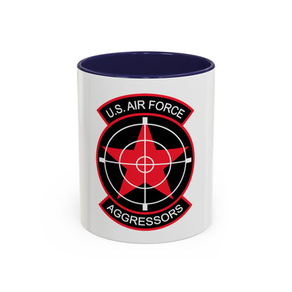 US Air Force Aggressors (U.S. Air Force) Accent Coffee Mug