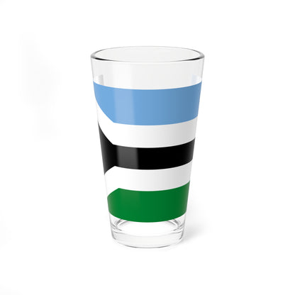 Propuesta de bandera para el Estado Monagas 18 (Venezuela) Pint Glass 16oz