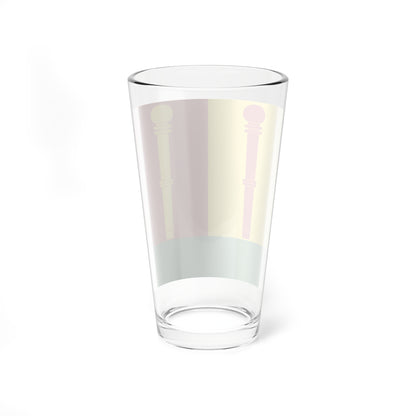 CHE Gonten Flag (Switzerland) Pint Glass 16oz