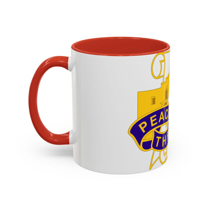 321 Civil Affairs Brigade 2 (U.S. Army) Accent Coffee Mug