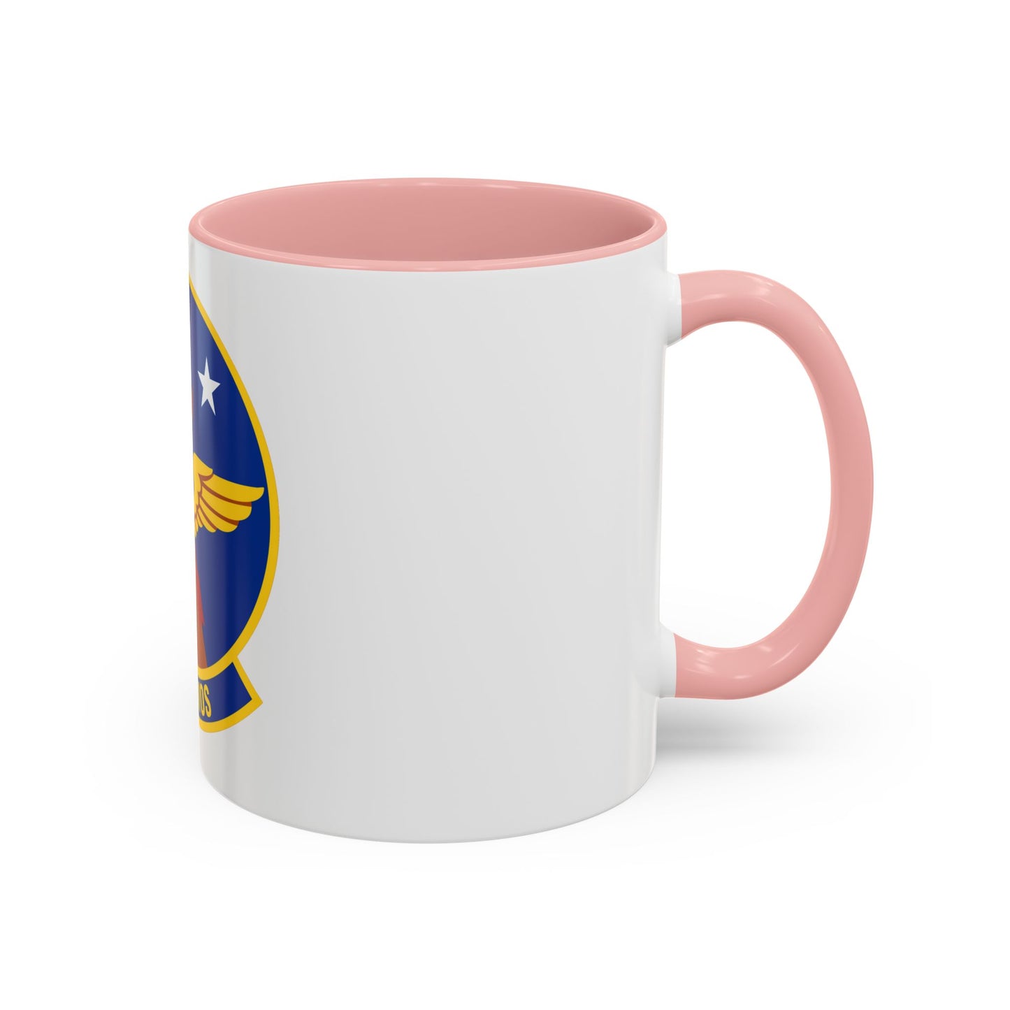 621 Air Mobility Operations Squadron AMC (U.S. Air Force) Accent Coffee Mug