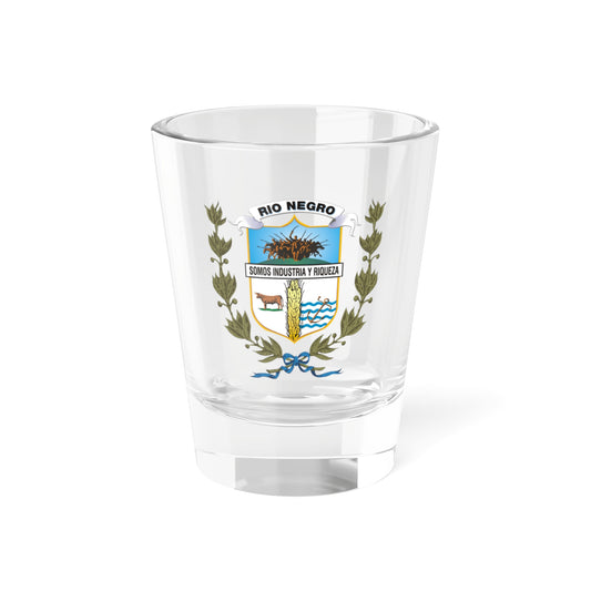 Coat of arms of Rio Negro Department - Shot Glass 1.5oz