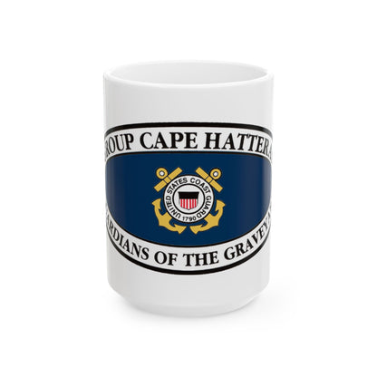 USCG Group Cape Hatteras VINT (U.S. Coast Guard) White Coffee Mug