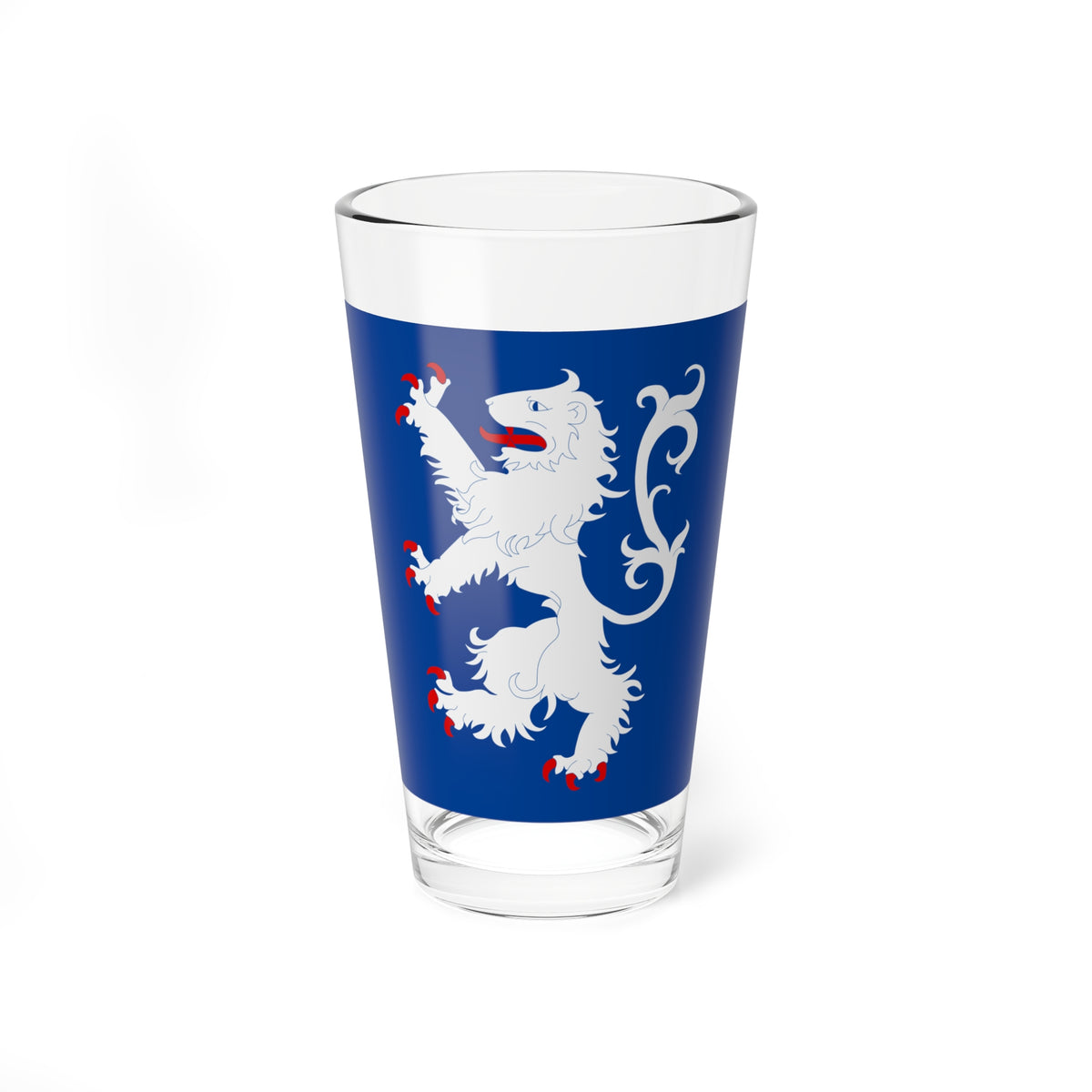 Hallands lan vapenflagga (Sweden) Pint Glass 16oz
