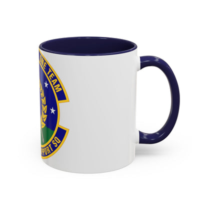 902d Force Support Squadron (U.S. Air Force) Accent Coffee Mug