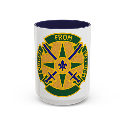 185 Military Police Battalion (U.S. Army) Accent Coffee Mug