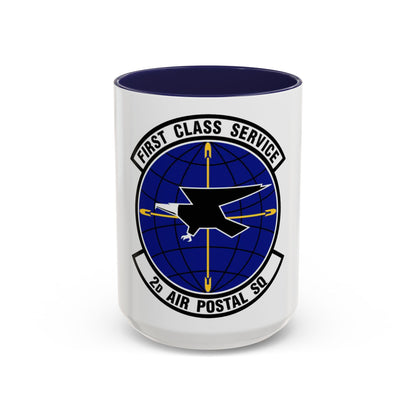 2d Air Postal Squadron (U.S. Air Force) Accent Coffee Mug