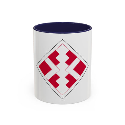 411th Engineer Brigade (U.S. Army) Accent Coffee Mug