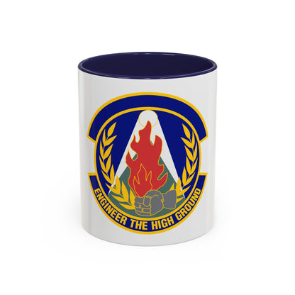 50th Civil Engineer Squadron (U.S. Air Force) Accent Coffee Mug