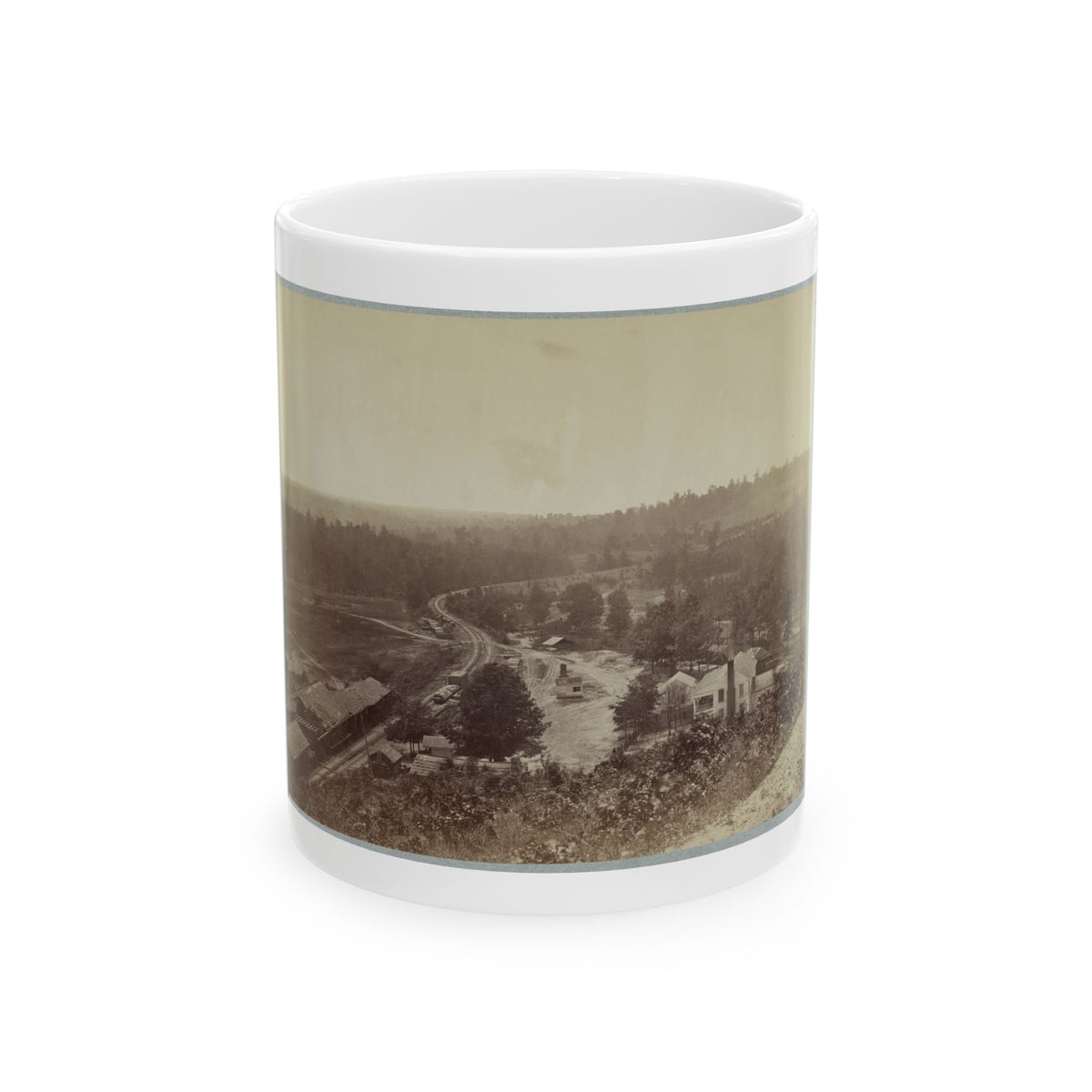 Allatoona Pass, Ga. Looking South (U.S. Civil War) White Coffee Mug