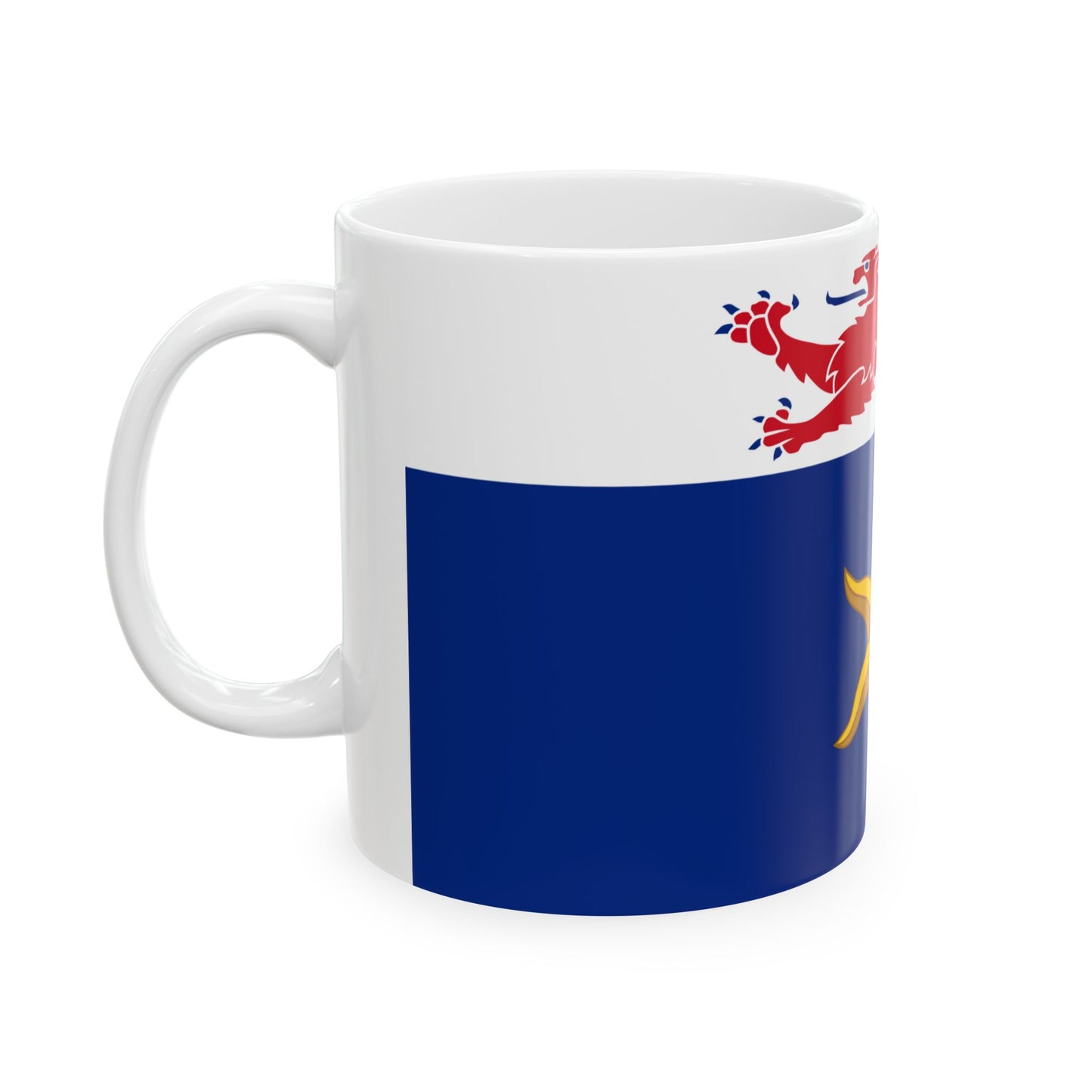 Flag of the City of Hobart Australia - White Coffee Mug