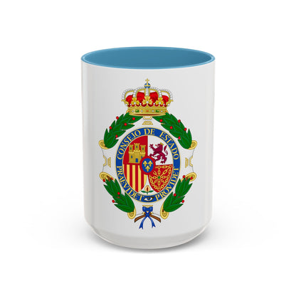 Coat of Arms of the Spanish Council of State - Accent Coffee Mug