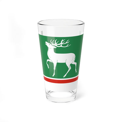 Flag of Osheykinskoe Moscow oblast (Russia) Pint Glass 16oz