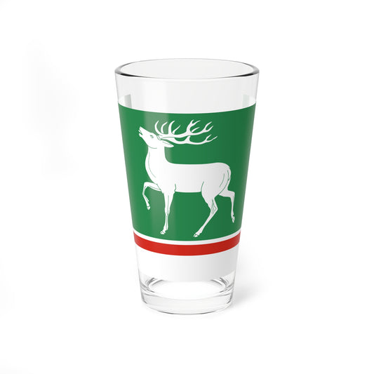 Flag of Osheykinskoe Moscow oblast (Russia) Pint Glass 16oz