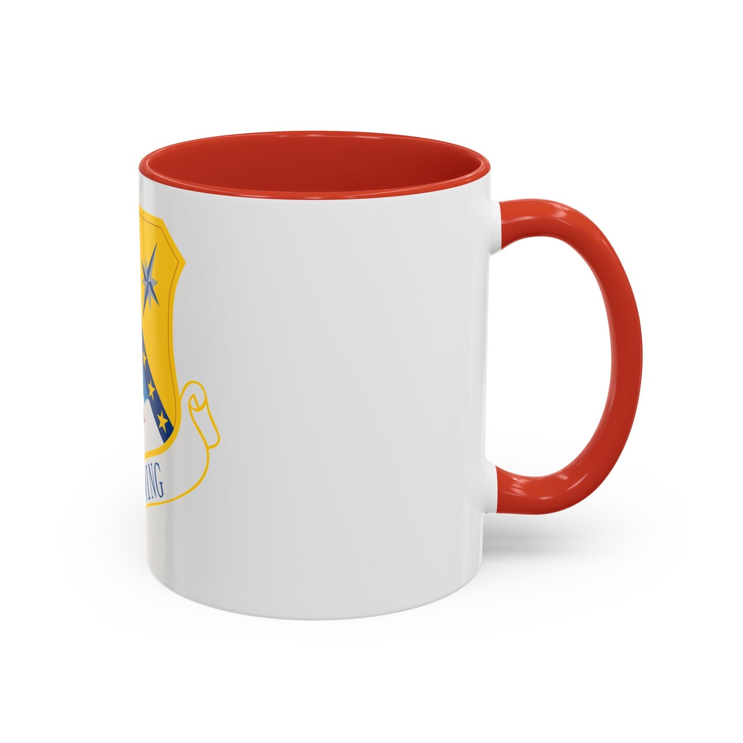 168th Wing emblem (U.S. Air Force) Accent Coffee Mug