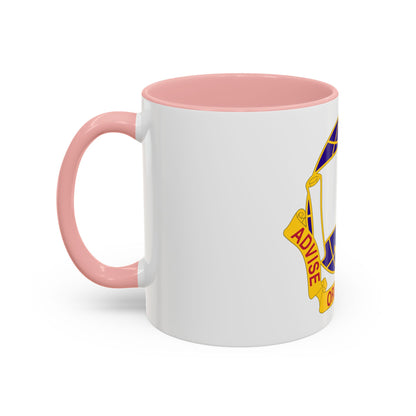 308 Civil Affairs Brigade 2 (U.S. Army) Accent Coffee Mug