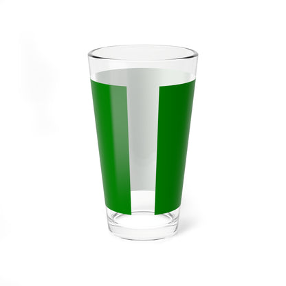 Flag of Abu Dhabi 1899 (United Arab Emirates) Pint Glass 16oz