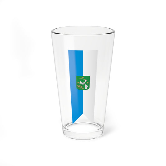 Flag of Kaba vertical (Hungary) Pint Glass 16oz