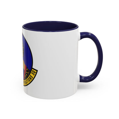 92 Maintenance Operations Squadron AMC (U.S. Air Force) Accent Coffee Mug