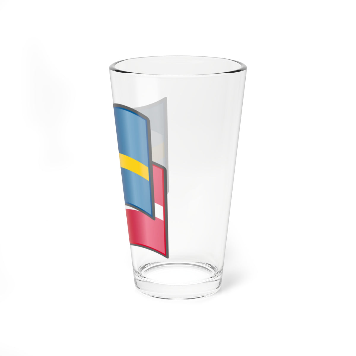 Denmark-Sweden (Denmark) Pint Glass 16oz