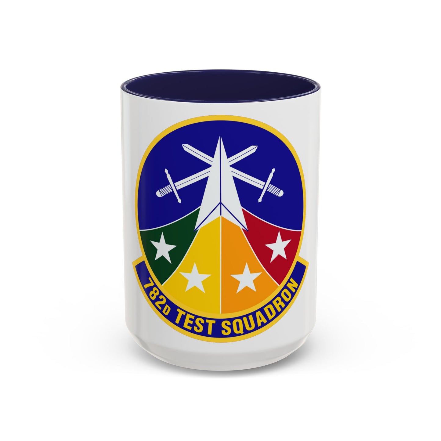 782d Test Squadron (U.S. Air Force) Accent Coffee Mug