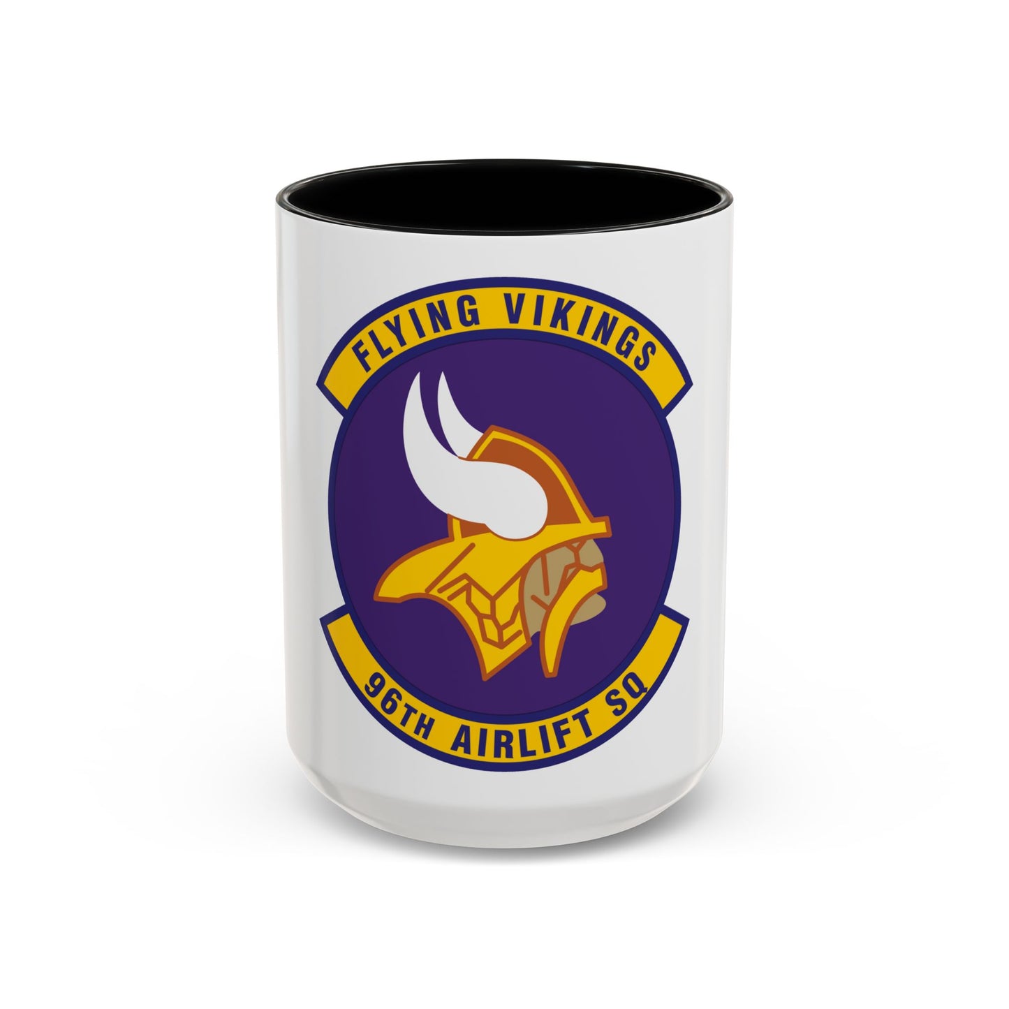 96th Airlift Squadron (U.S. Air Force) Accent Coffee Mug