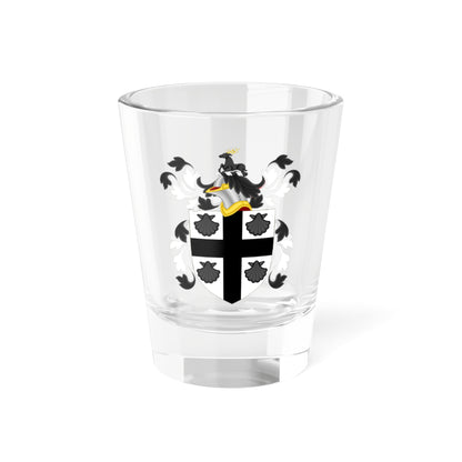 Coat of Arms of John Coggeshall (United States) (Coat of Arms) Shot Glass 1.5oz