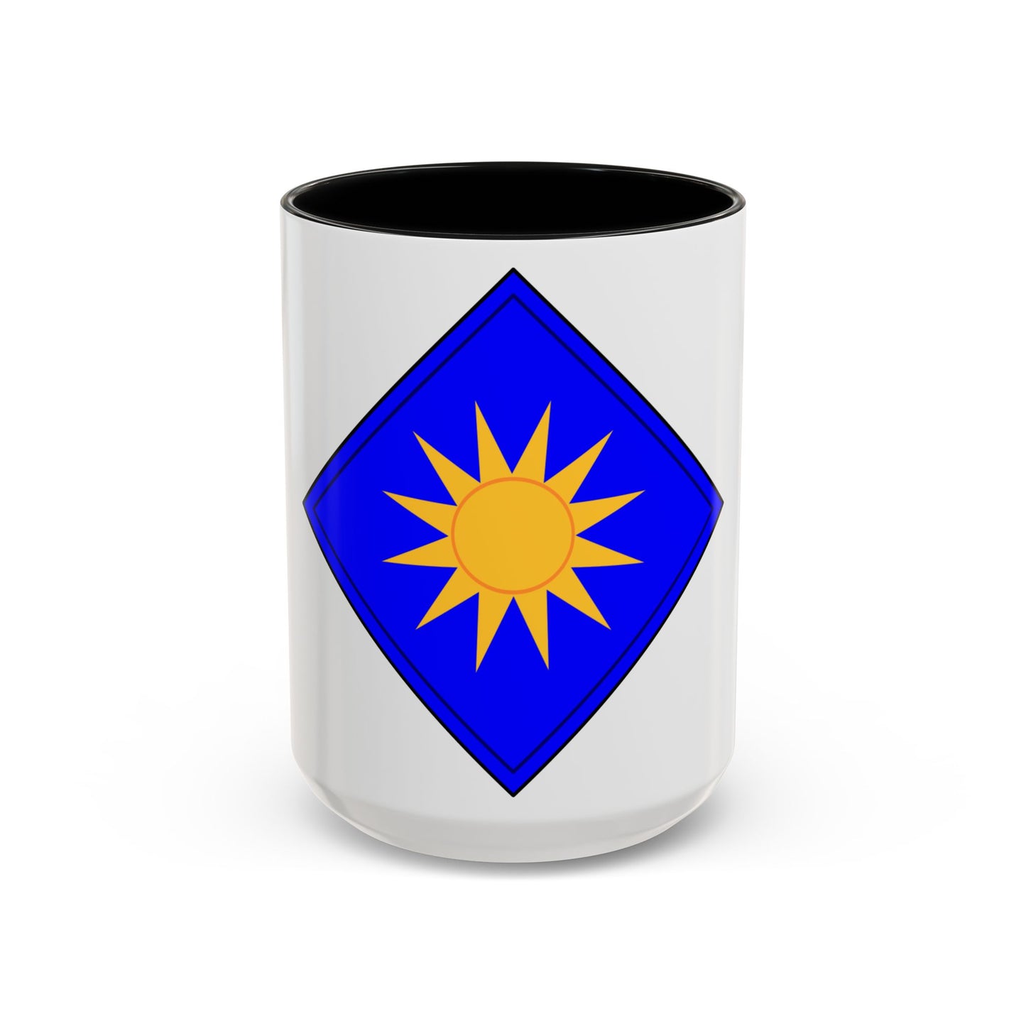 40th Infantry Division CSIB (U.S. Army) Accent Coffee Mug