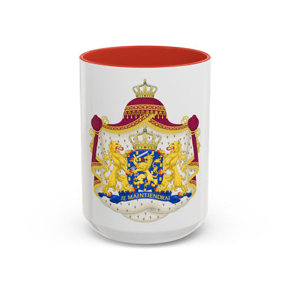 Royal coat of arms of the Netherlands - Accent Coffee Mug