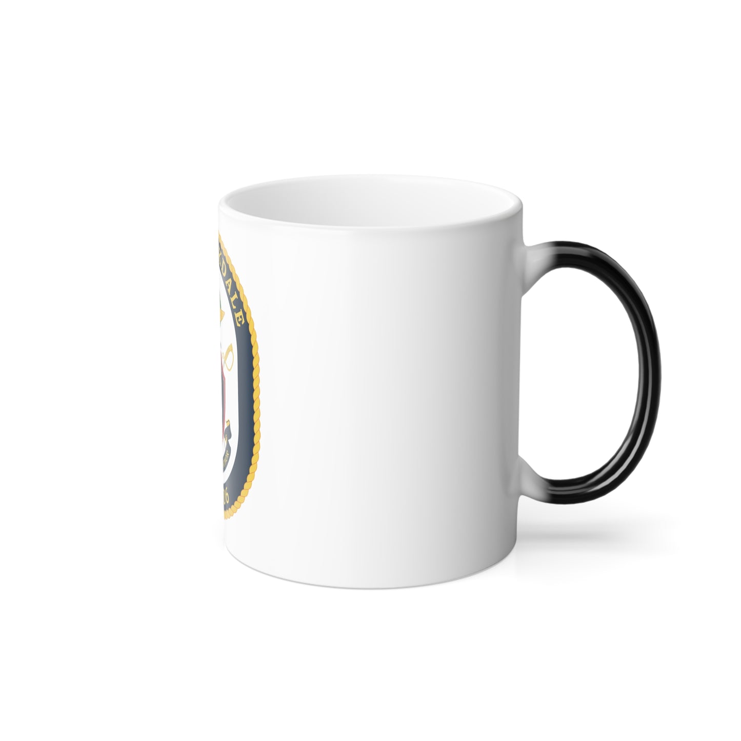 USS Stockdale COA (U.S. Navy) Color Changing Mug 11oz