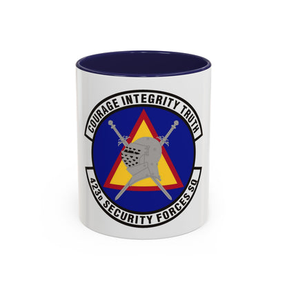 423d Security Forces Squadron (U.S. Air Force) Accent Coffee Mug