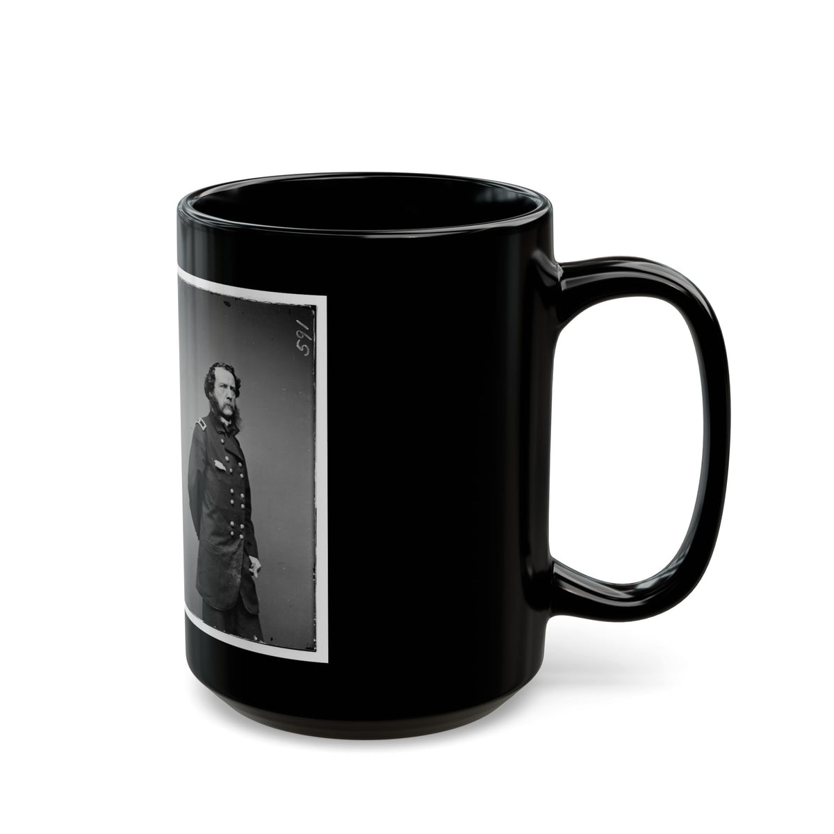 Brig. Gen. Samuel W. Crawford (U.S. Civil War) Black Coffee Mug